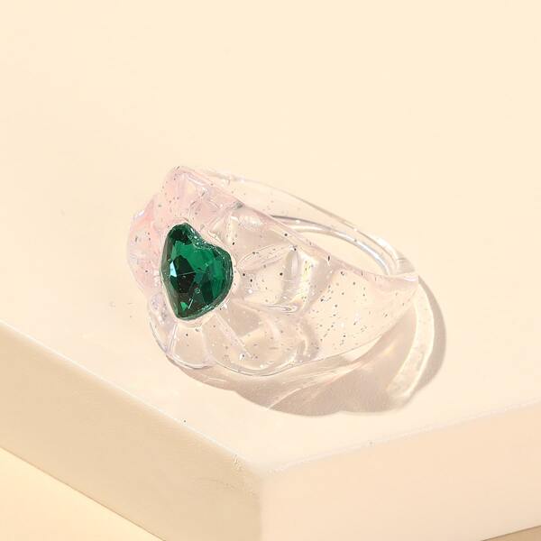 

Zircon Decor Ring, Clear