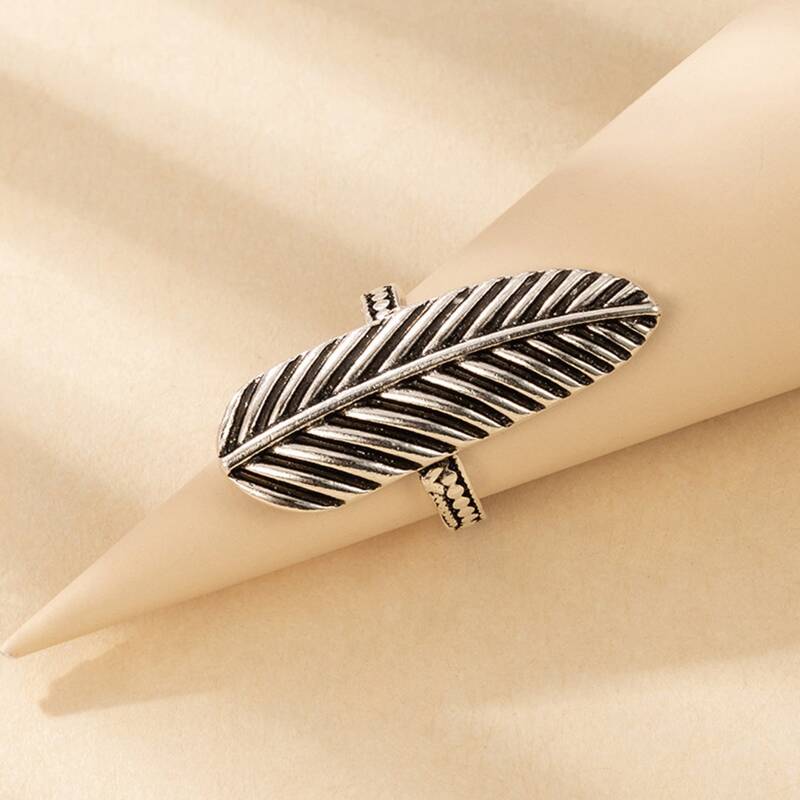 

Fur Design Ring, Silver