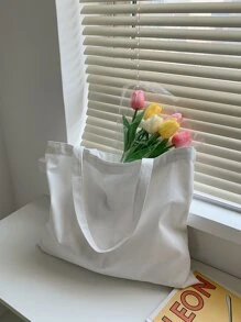 Túi tote - trắng - Xem 1