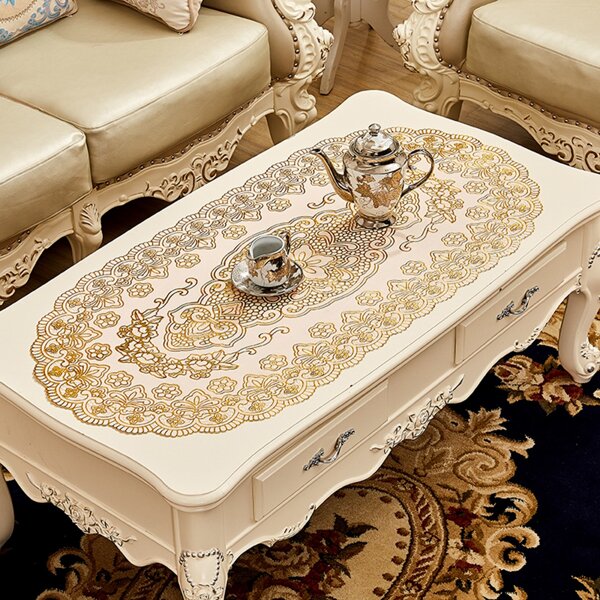 

Hot Stamping Tablecloth, Gold