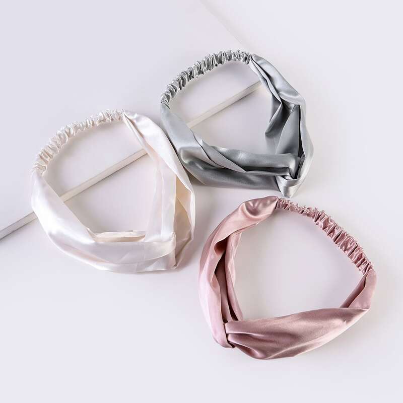 

3pcs Minimalist Hair Band, Multicolor
