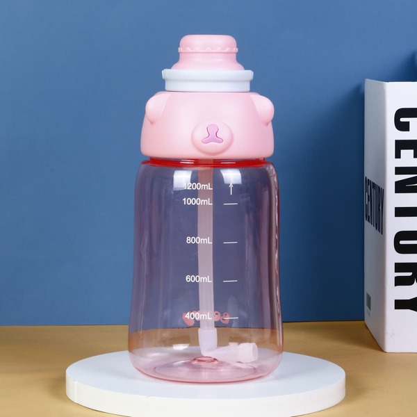 

Letter Graphic Portable Tumbler, Pink