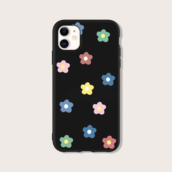 

Flower Painted Phone Case, Multicolor