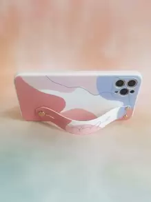 Capa para celular colorida com pulseira - Multicolorido - Ver 2