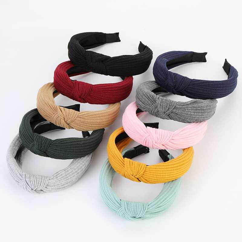 

1pc Random Knot Headband, Multicolor