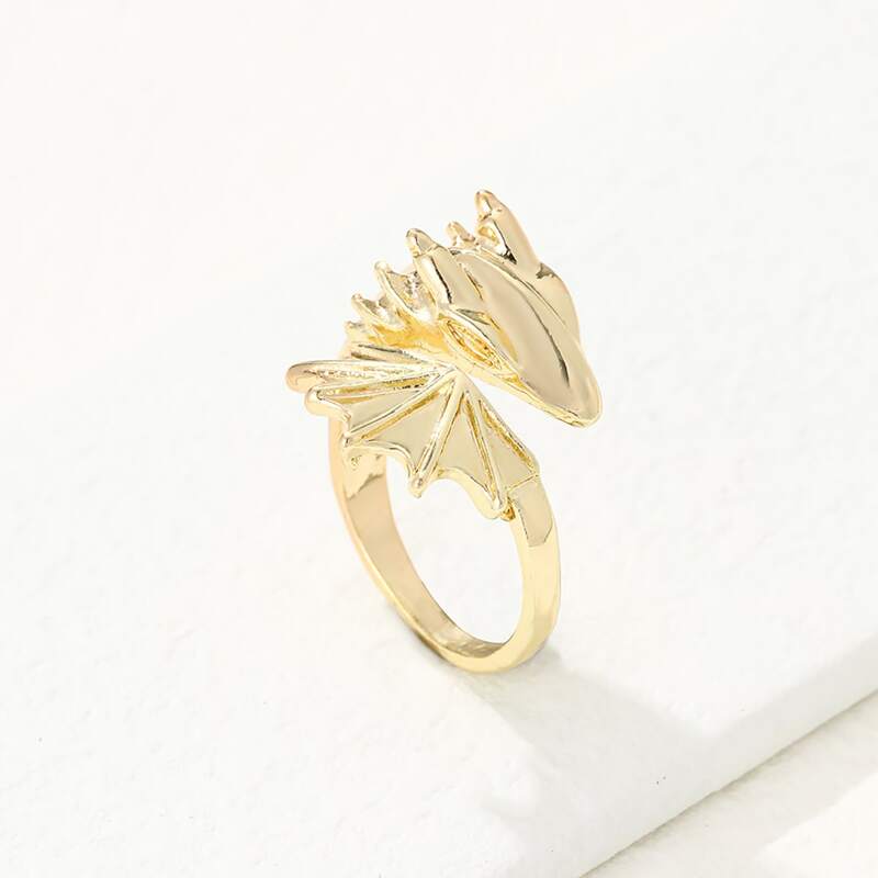 

Dragon Design Ring, Gold