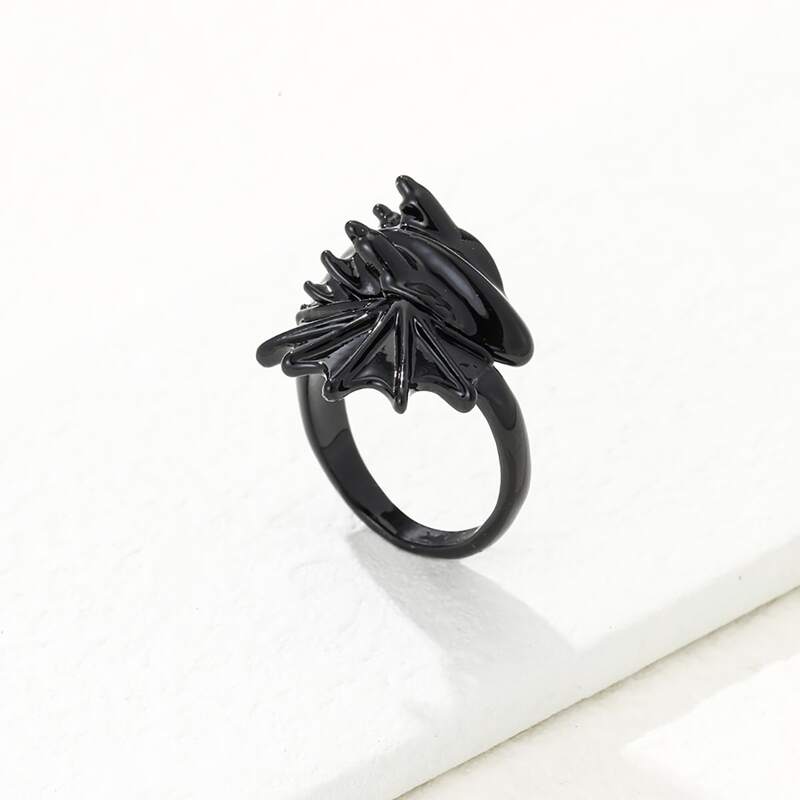 

Dragon Design Ring, Black