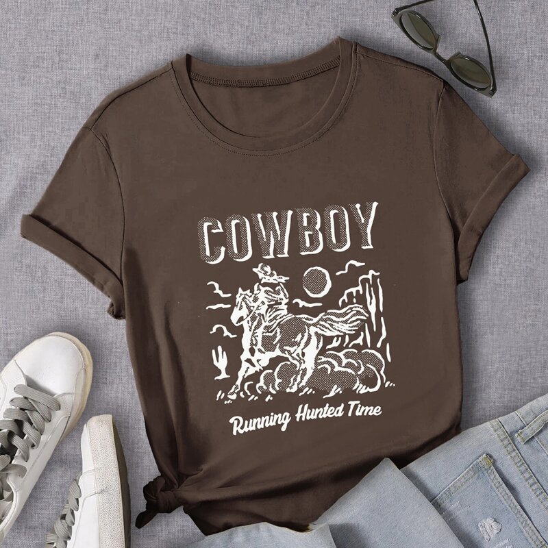 

Letter Graphic Tee, Coffee brown