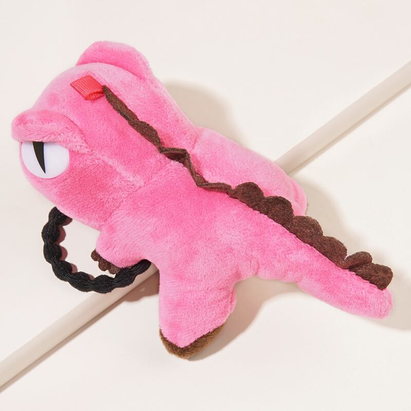 

Dinosaur Decor Hair Tie, Hot pink