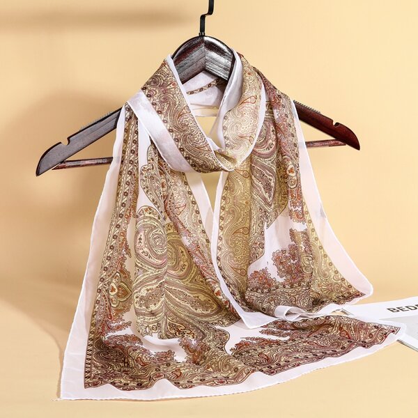 

Floral Print Scarf, Multicolor
