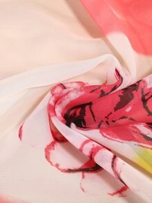 Khăn Voan In Hoa - Nhiều màu - Xem 3