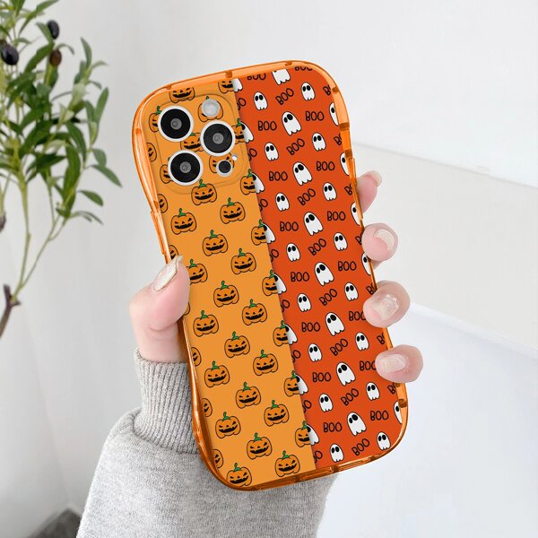 

Halloween Pumpkin Phone Case, Orange