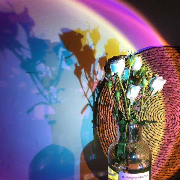 

1pc Led Sunset Light, Multicolor