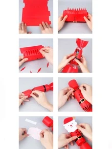 12入組聖誕糖果盒 - 彩色 - 查看 3