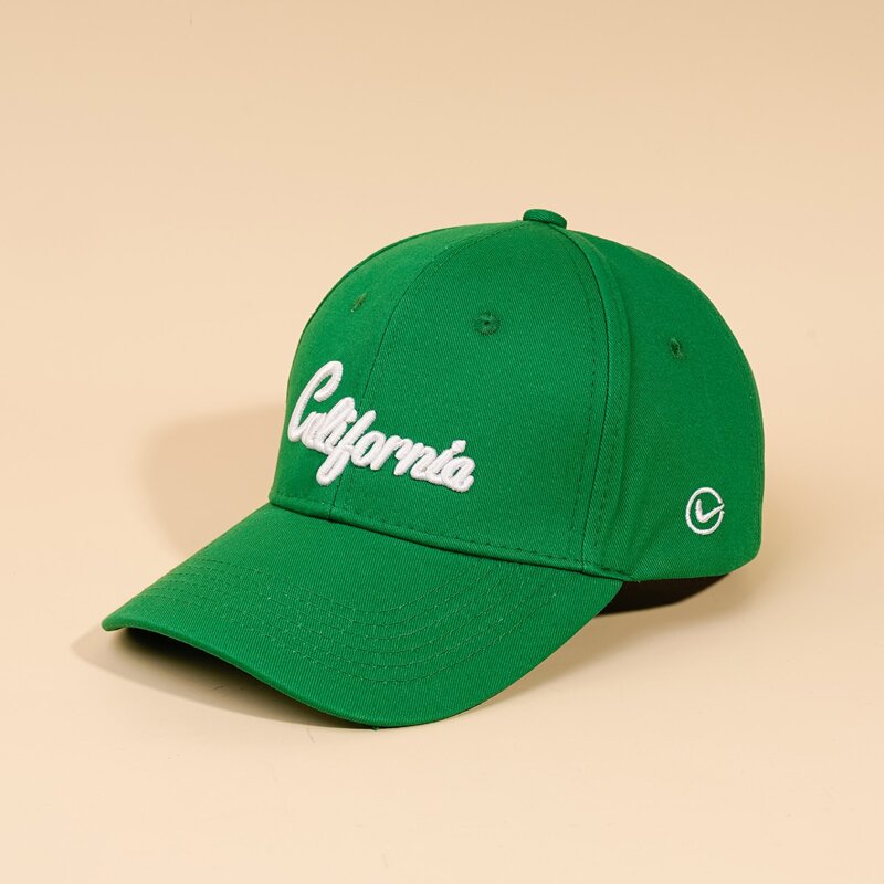 

Letter Embroidered Baseball Hat, Green