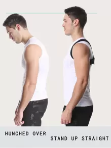 背部矯正帶 - 黑色 - 查看 5
