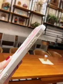 Ốp Điện Thoại Họa Tiết Trái Tim Tương Thích Với IPhone 11,IPhone 13,IPhone 14 Pro Max - Hồng - Xem 5