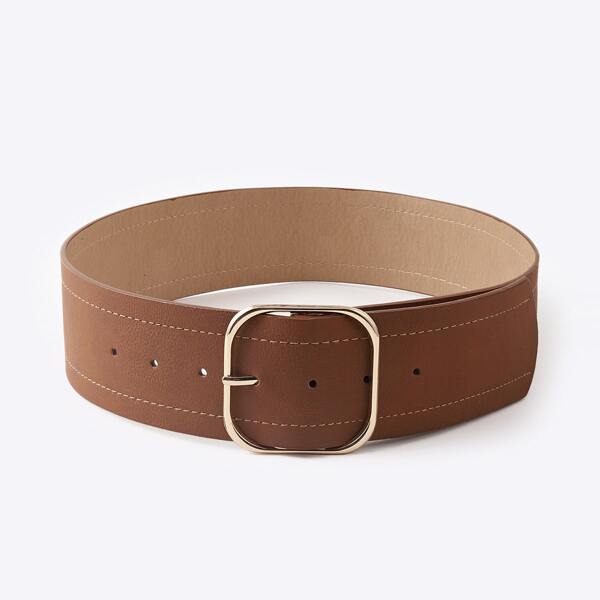 

Belt With Hole Punch, Brown