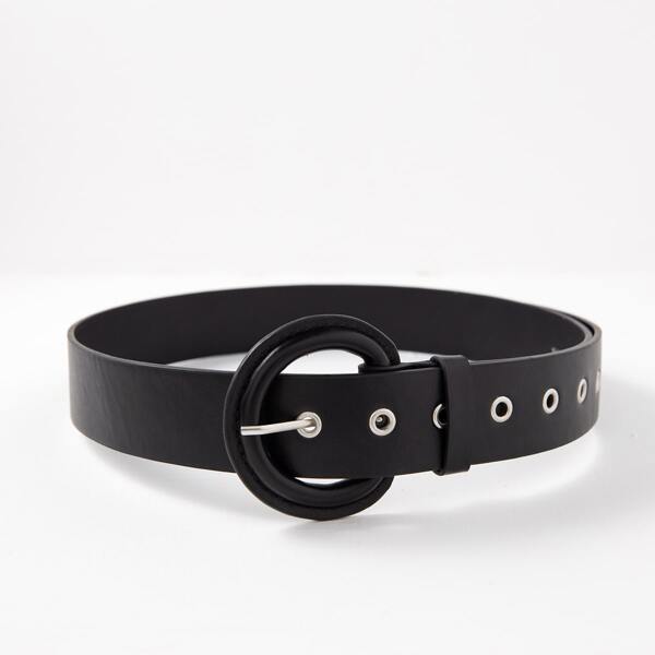 

Belt With Hole Punch, Black