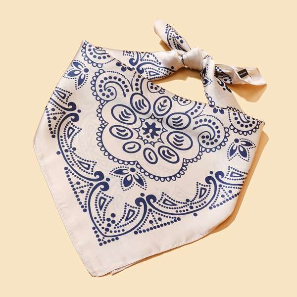 

Men Paisley Pattern Bandana, Multicolor