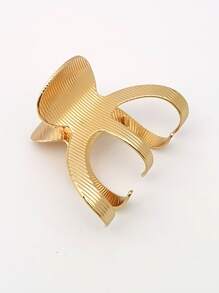 Alloy Hair Claw - Gold - View 2