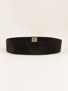 Metal Buckle Belt Halloween Summer, School - Black - View 2