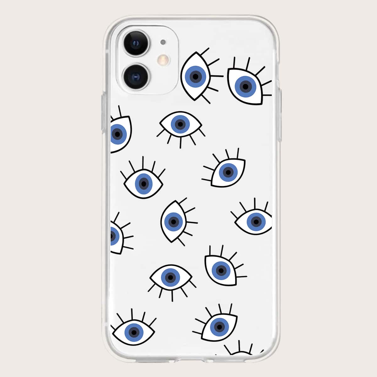 

Eye Painted Phone Case, Clear