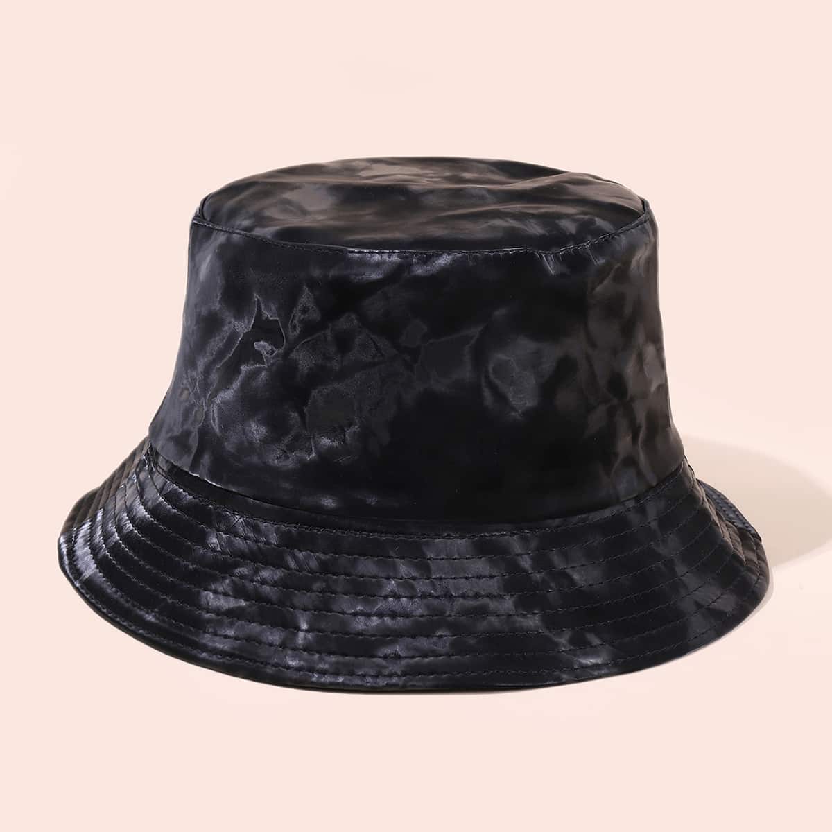 

1pc Minimalist Bucket Hat, Black