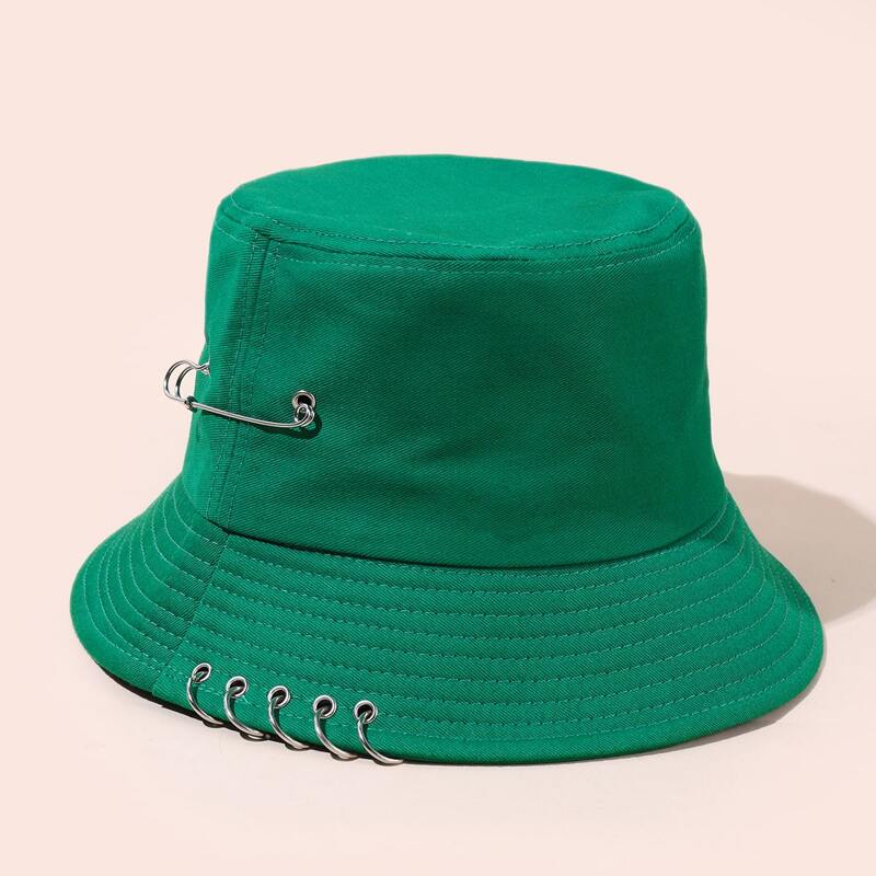 

Ring Decor Bucket Hat, Green