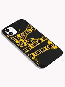 Funda para móvil con cinta con letra