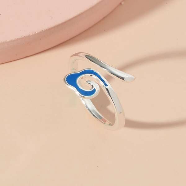 

1pc Cuff Ring, Silver