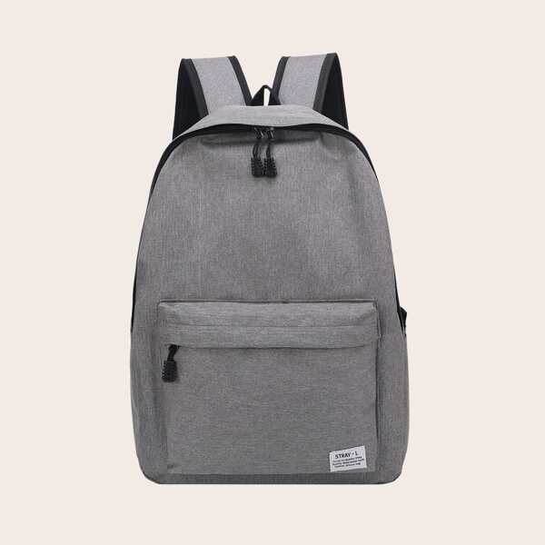 

Men Minimalist Functional Backpack, Grey