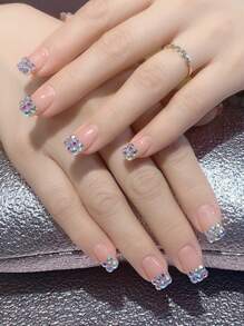 1 caja Decoración de uñas con diamante de imitación - Multicolor - Ver 2