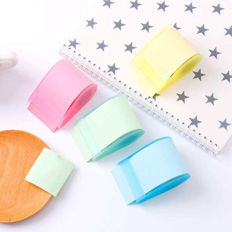 

1pc Random Roller Memo Pad, Multicolor