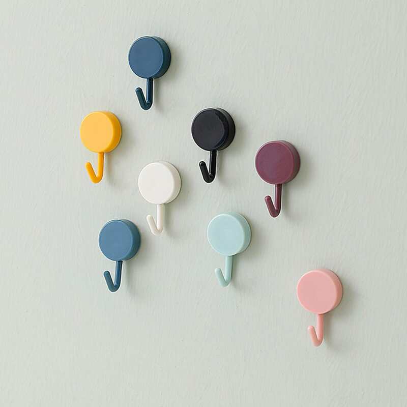 

5pcs Random Color Wall Hook, Multicolor