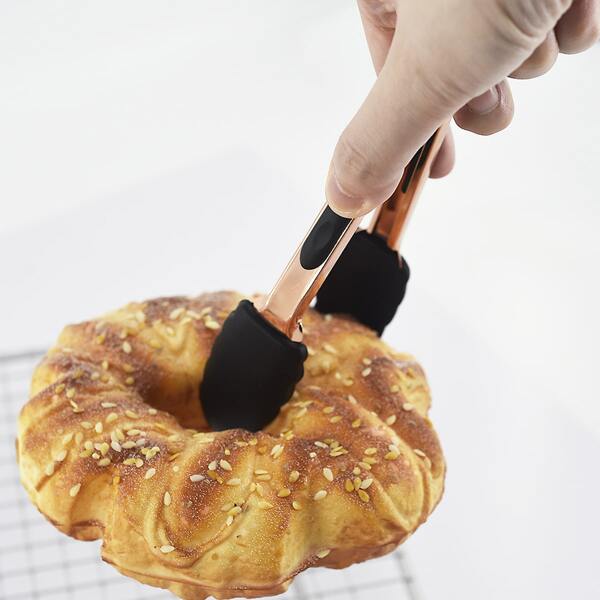 

1pc Color Block Food Clip, Black