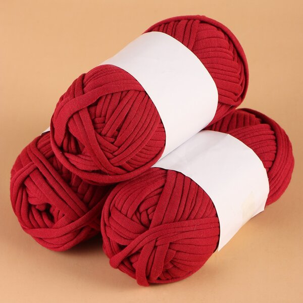 

1roll Plain Braided Thread, Burgundy