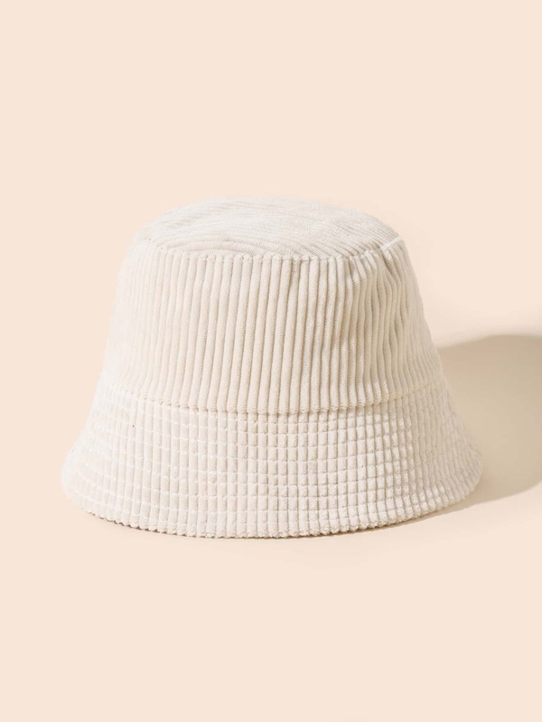 Effen kleur bucket hat SHEIN Nederland