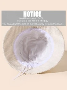 Mũ xô đồng màu - Màu be - Xem 3