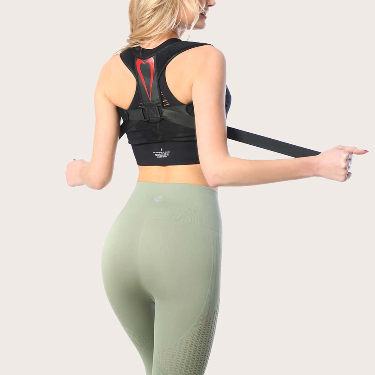 

Back Correction Belt, Black