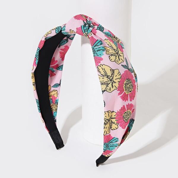 

Floral Print Headband, Multicolor
