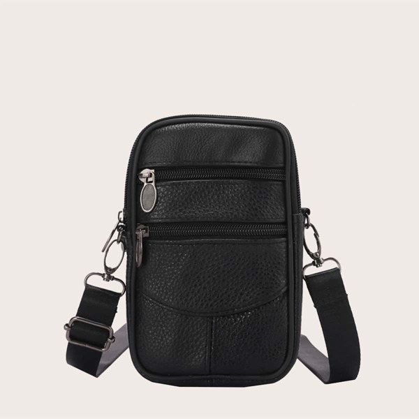 

Minimalist Square Bag, Black