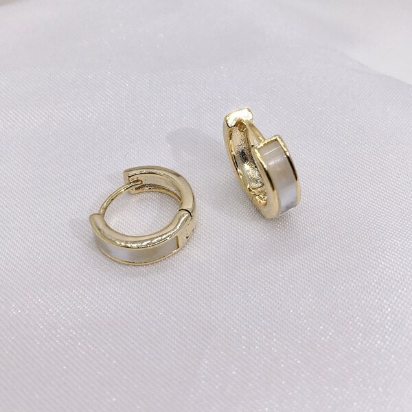 

14K Gold Plated Minimalist Hoop Earrings