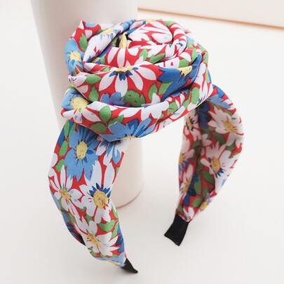 Flower Print Headband