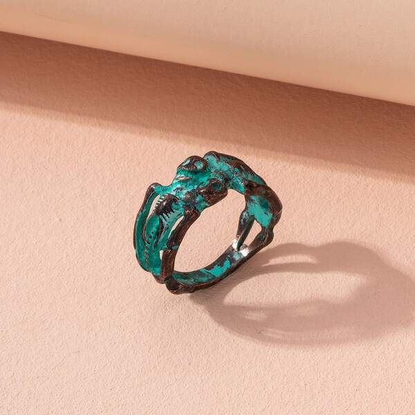 

Skeleton Design Ring, Bronze