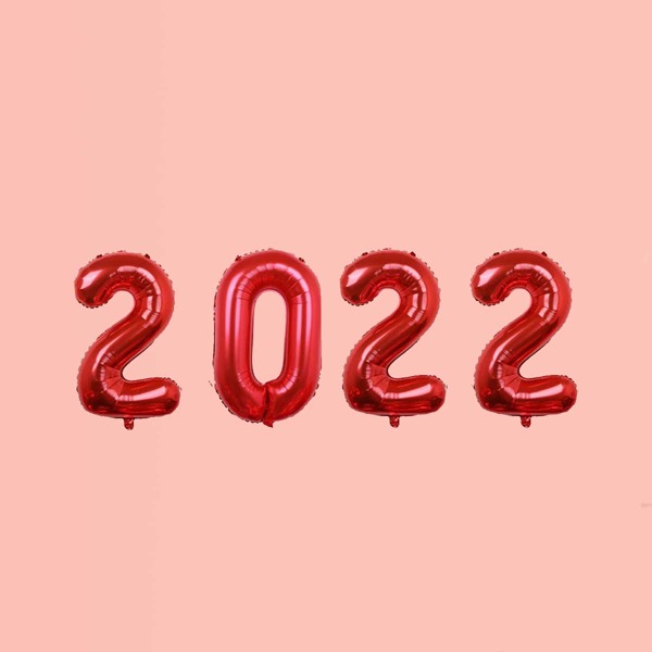 

4pcs Digital Shaped Decorative Balloon, Red