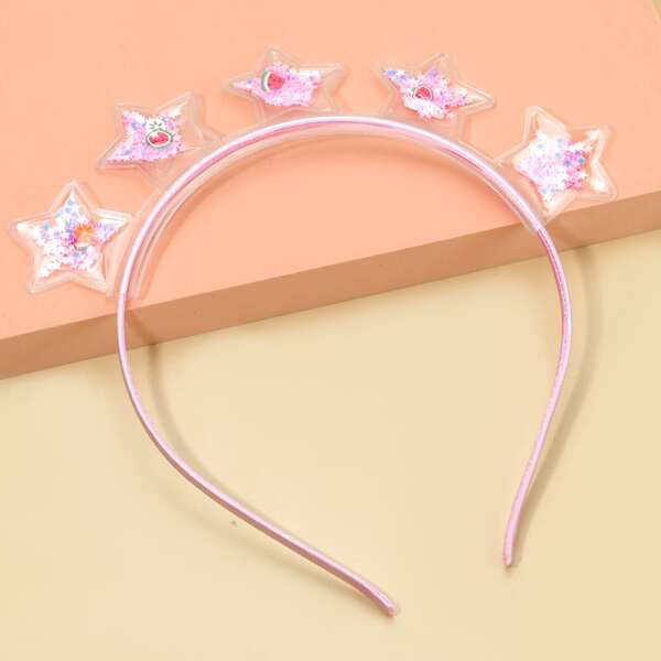 

Toddler Girls Star Decor Headband, Multicolor