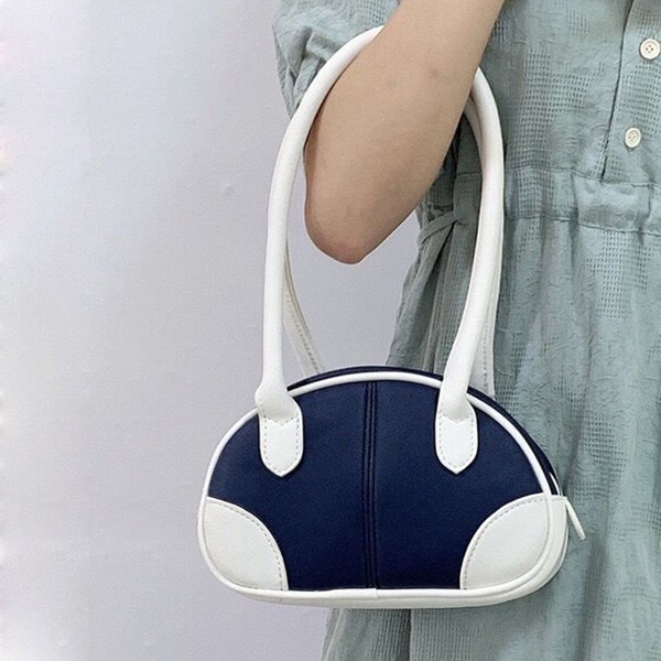 

Two Tone Novelty Bag, Blue