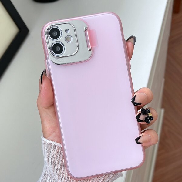 

Lens Protection Phone Case, Purple