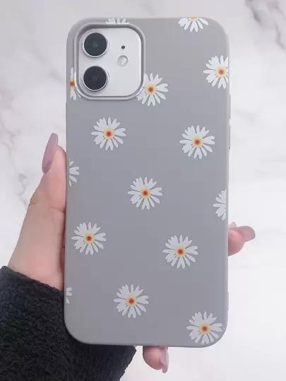 Funda para móvil flor patrón